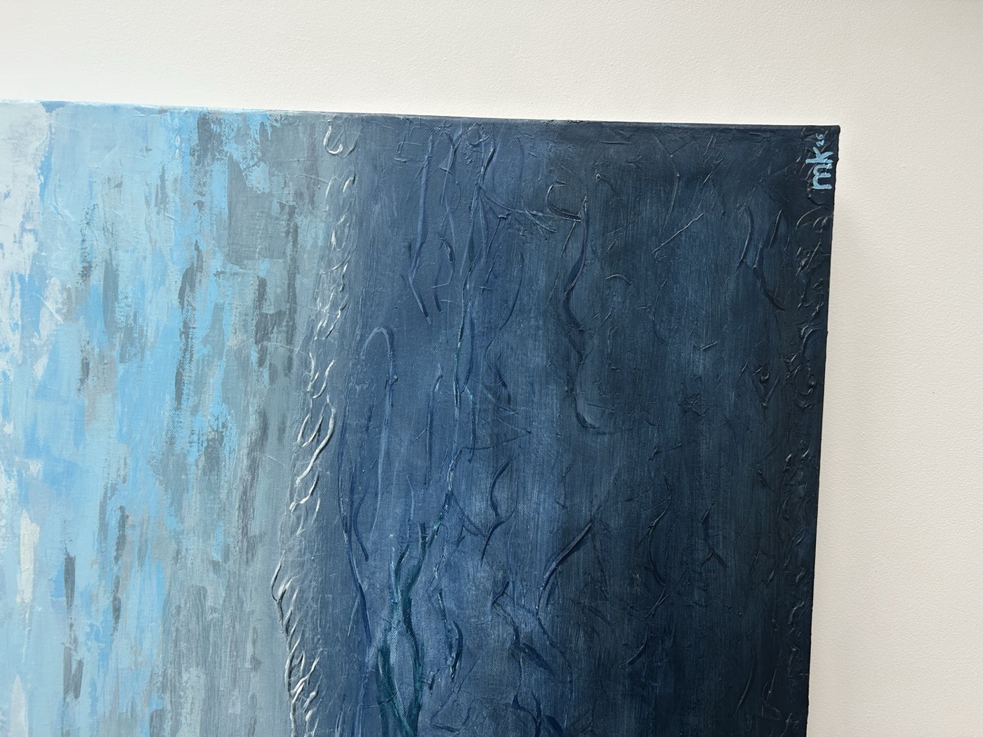 Detailaufnahme 2 von „Wellengang“